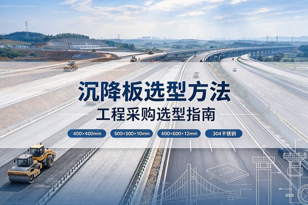 平乐沉降板选择方法