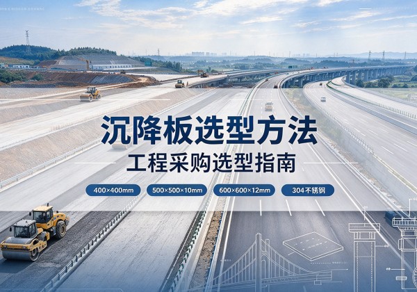 平乐沉降板选择方法